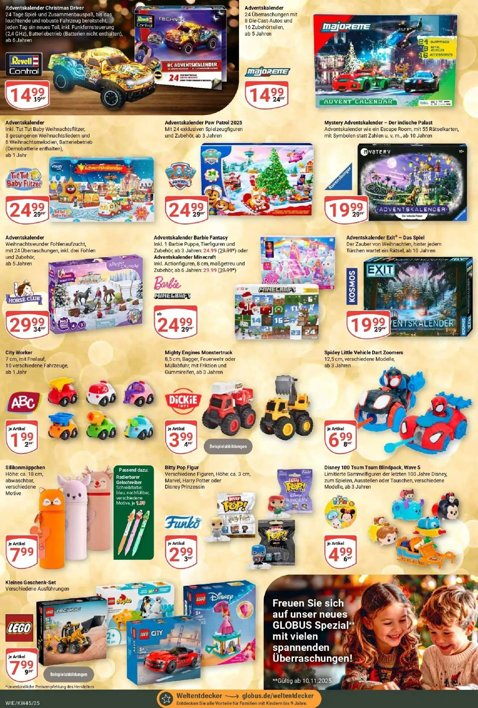 Globus prospekt Waghäusel	 – gültig ab 02.11.2025 | Seite: 24 | Produkte: Spiel, Batterien