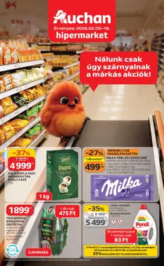 Auchan - Kedvenc Márkáink - amely érvényes a következő dátumtól: 05.02.2026
