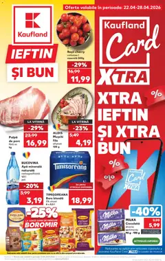 Ofertele Kaufland valabile de la 22.04.2026