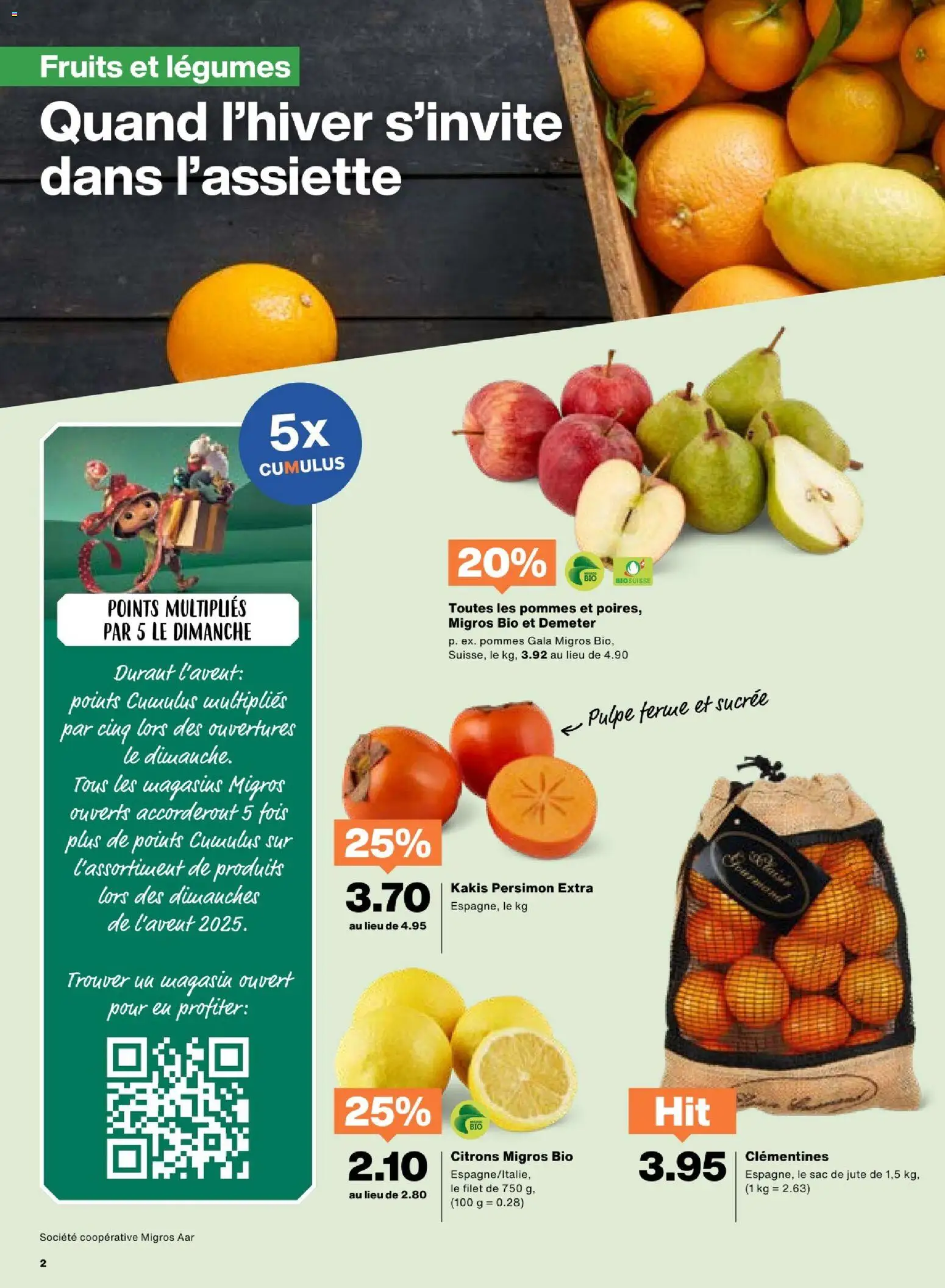 Migros Aktionen FR – gültig ab 25.11.2025 | Seite: 2