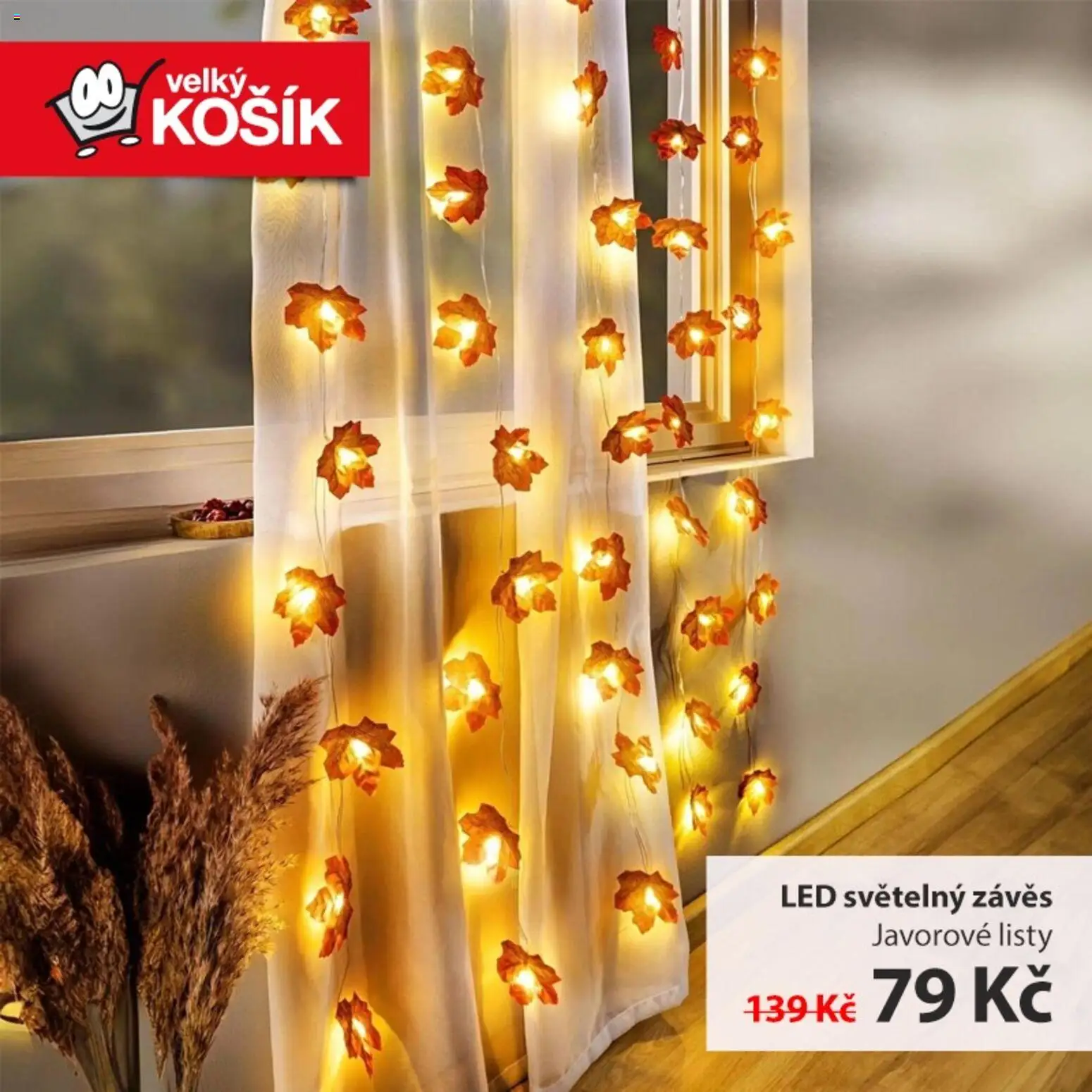 Velký Košík nabídka od 01.11.2025 | Strana: 3 | Produkty: Závěs, Košík, LED