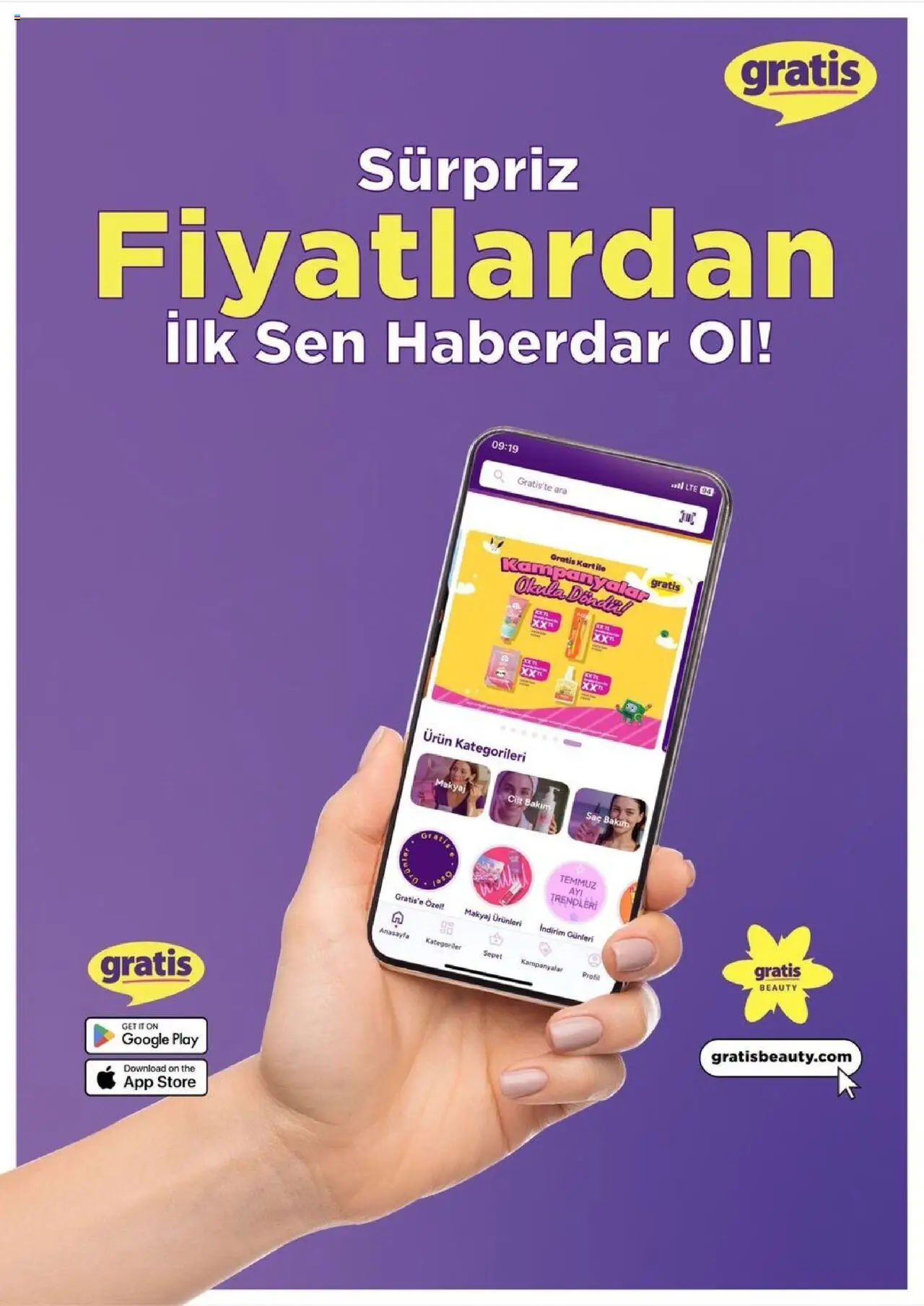 Gratis Katalog - 01.10.2025 tarihinden itibaren geçerlidir | Sayfa: 40 | Ürünler: Sepet, Makyaj