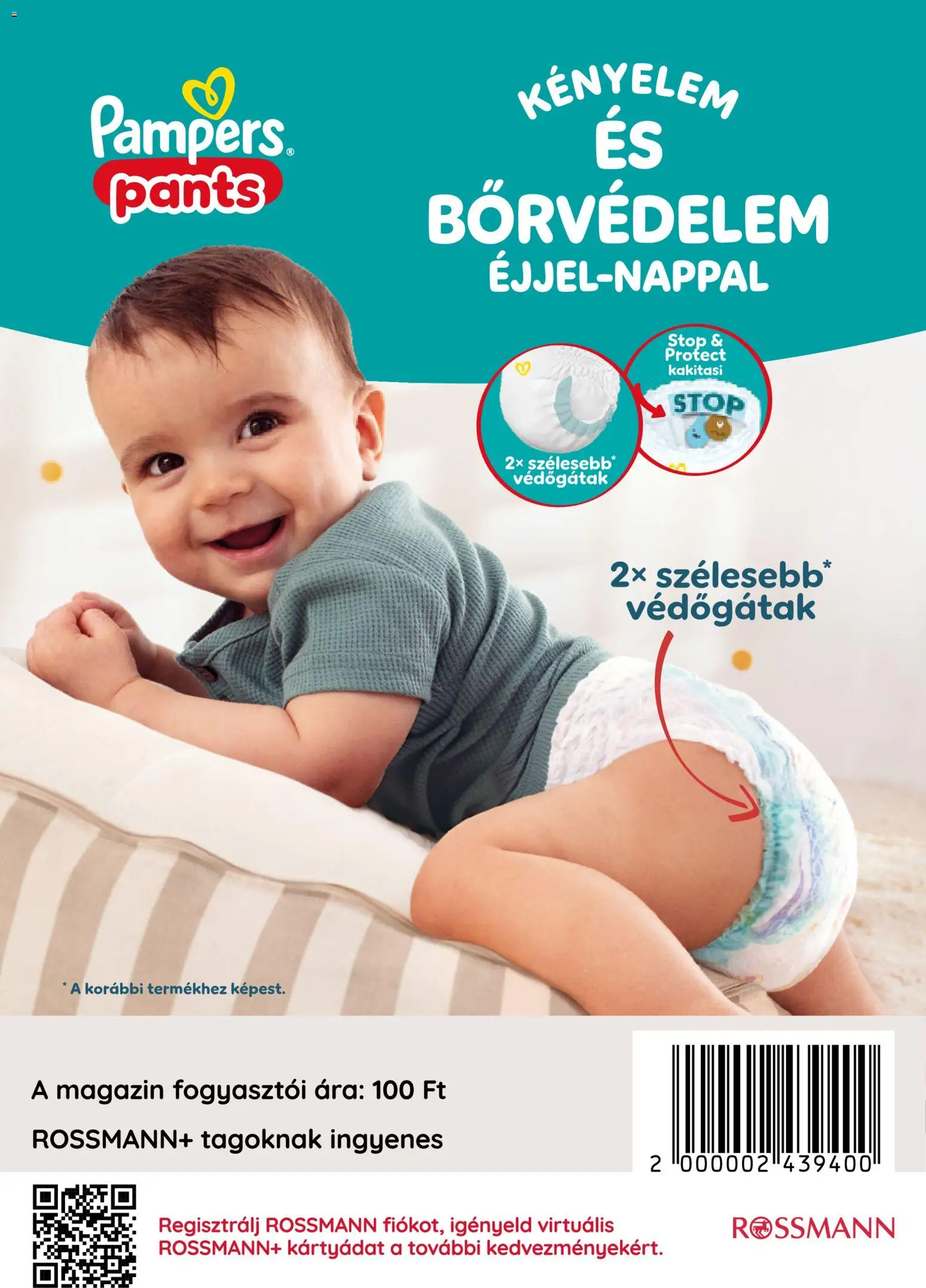Rossmann akciós ujság - amely érvényes a következő dátumtól: 11.05.2026 | Oldal: 57 | Termékek: Pampers