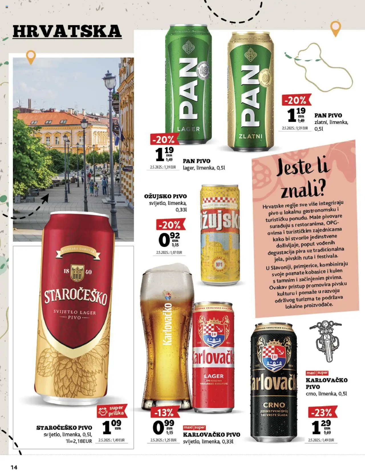 Konzum HR akciós ujság - amely érvényes a következő dátumtól: 15.09.2025 | Oldal: 14