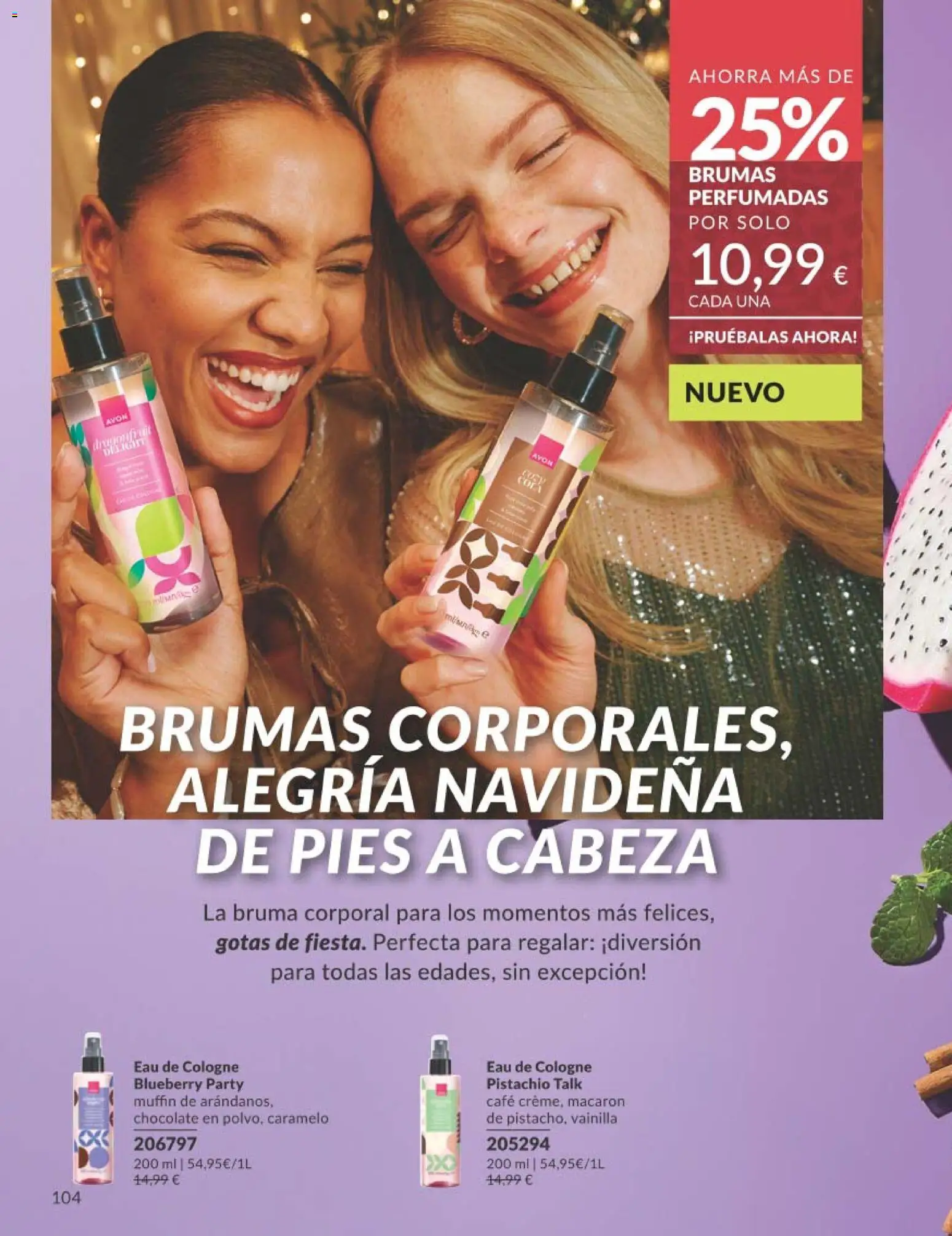 Catálogo AVON campaña 11 Black Friday │ válido desde el 01.11.2025 | Página: 104 | Productos: Café, Chocolate