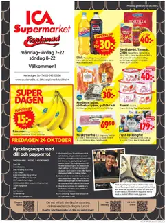 ICA Supermarket - Stockholm - Förhandsvisning av reklamblad från butik ICA Supermarket aktuell från 20.10.2025