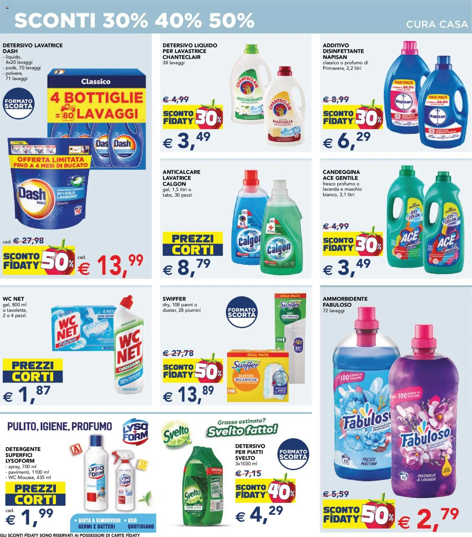 Volantino Esselunga S del 02.01.2026 | Pagina: 18 | Prodotti: Lavatrice, Lavanda, WC, Profumo