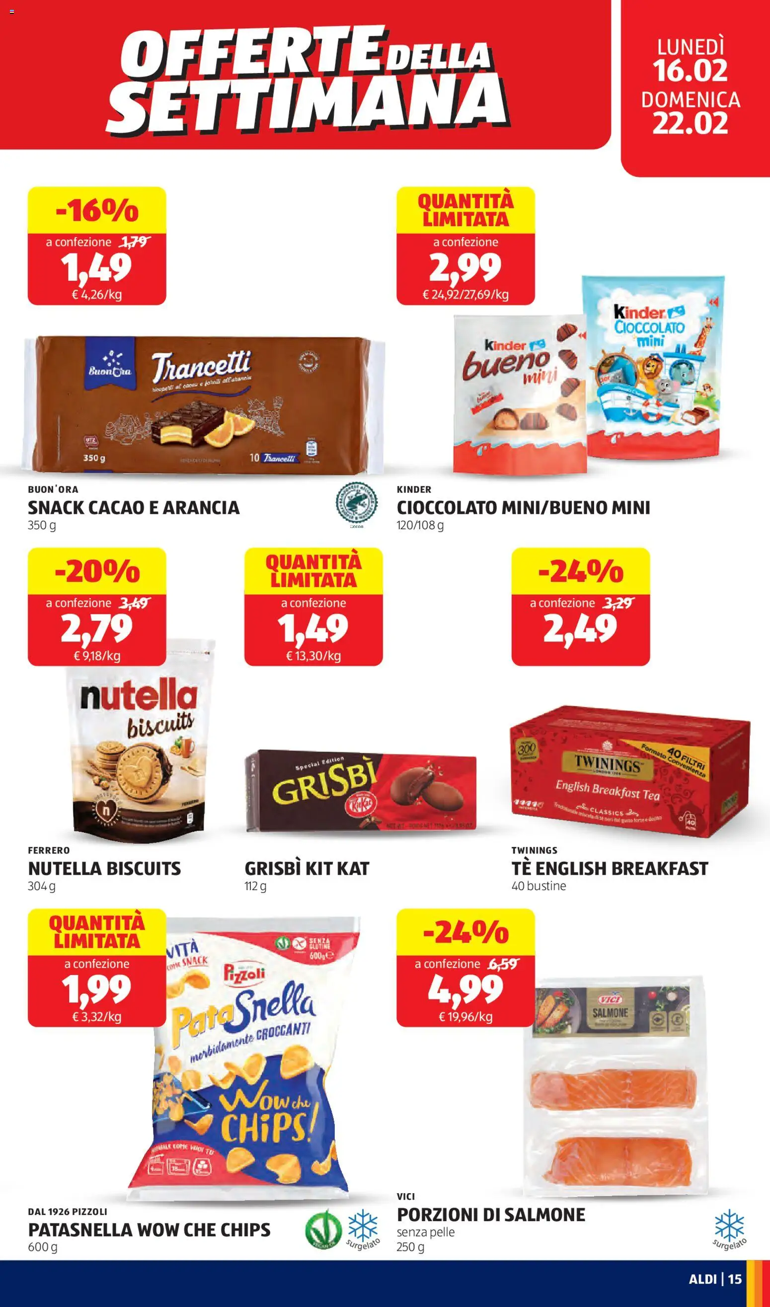 Volantino Aldi del 16.02.2026 | Pagina: 15