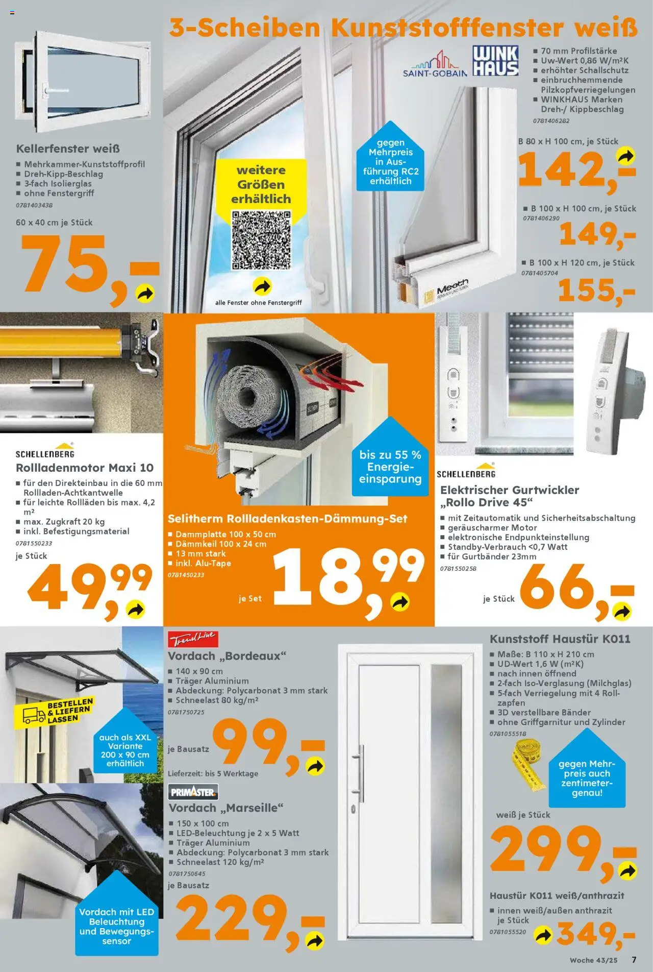 Globus Baumarkt Prospekt 	 – gültig ab 20.10.2025 | Seite: 7