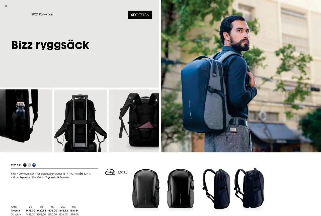 Lyreco reklamblad aktuell från 12.03.2024 | Sida: 54 | Produkter: Ryggsäck