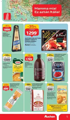 Auchan akciós ujság - amely érvényes a következő dátumtól: 11.09.2025 | Oldal: 5