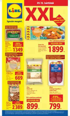 Pilos Edámi sajt, Félzsíros, félkemény sajt, Zsírtartalom: 43%, 350 g - amely érvényes a következő dátumtól: 08.01.2026 | Oldal: 66