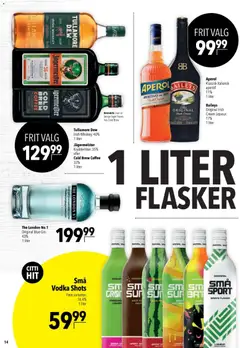 CITTI - Tilbudsavis gyldig fra 15.04.2026 | Side: 14 | Produkter: Amendoins, Vodka, Cola