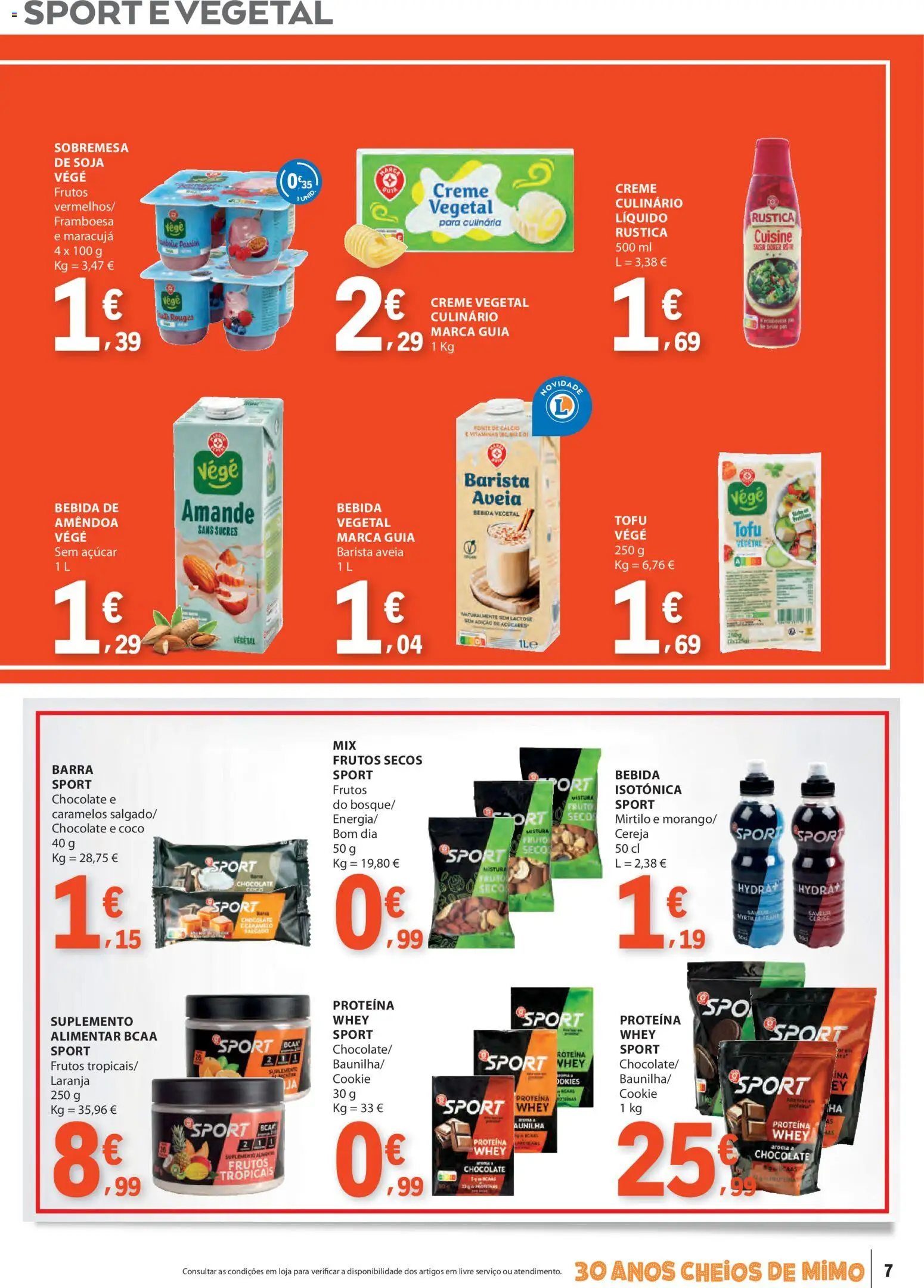 E.Leclerc folheto Especial Marca Guia │ válido de 17.03.2026 | Página: 7 | Produtos: Soja, Cálcio, Creme, Bebida