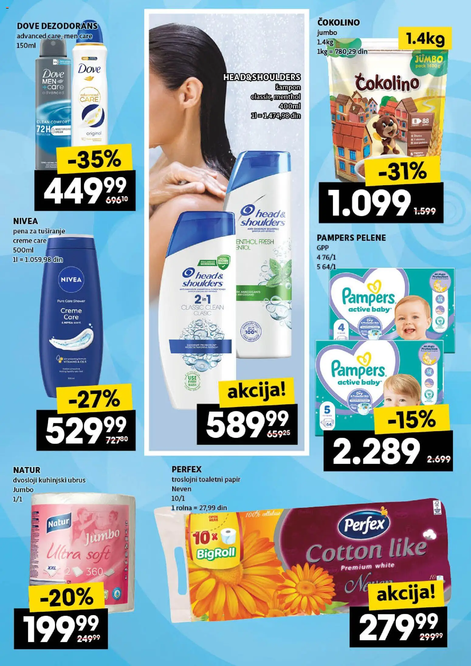 Roda katalog - važi od 06.11.2025 | Strana: 28 | Proizvode: Ubrus, Nivea, Dove, Pelene