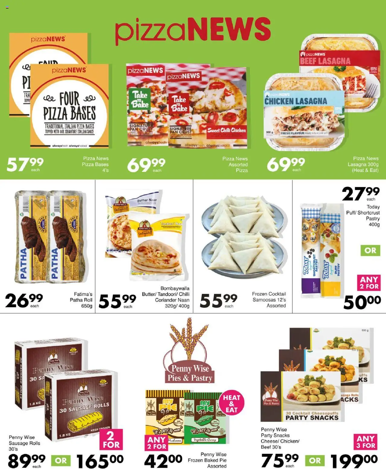 Save Specials │ valid from 14.08.2025 | Page: 13 | Products: Pizza, Chicken, Beef, Snacks
