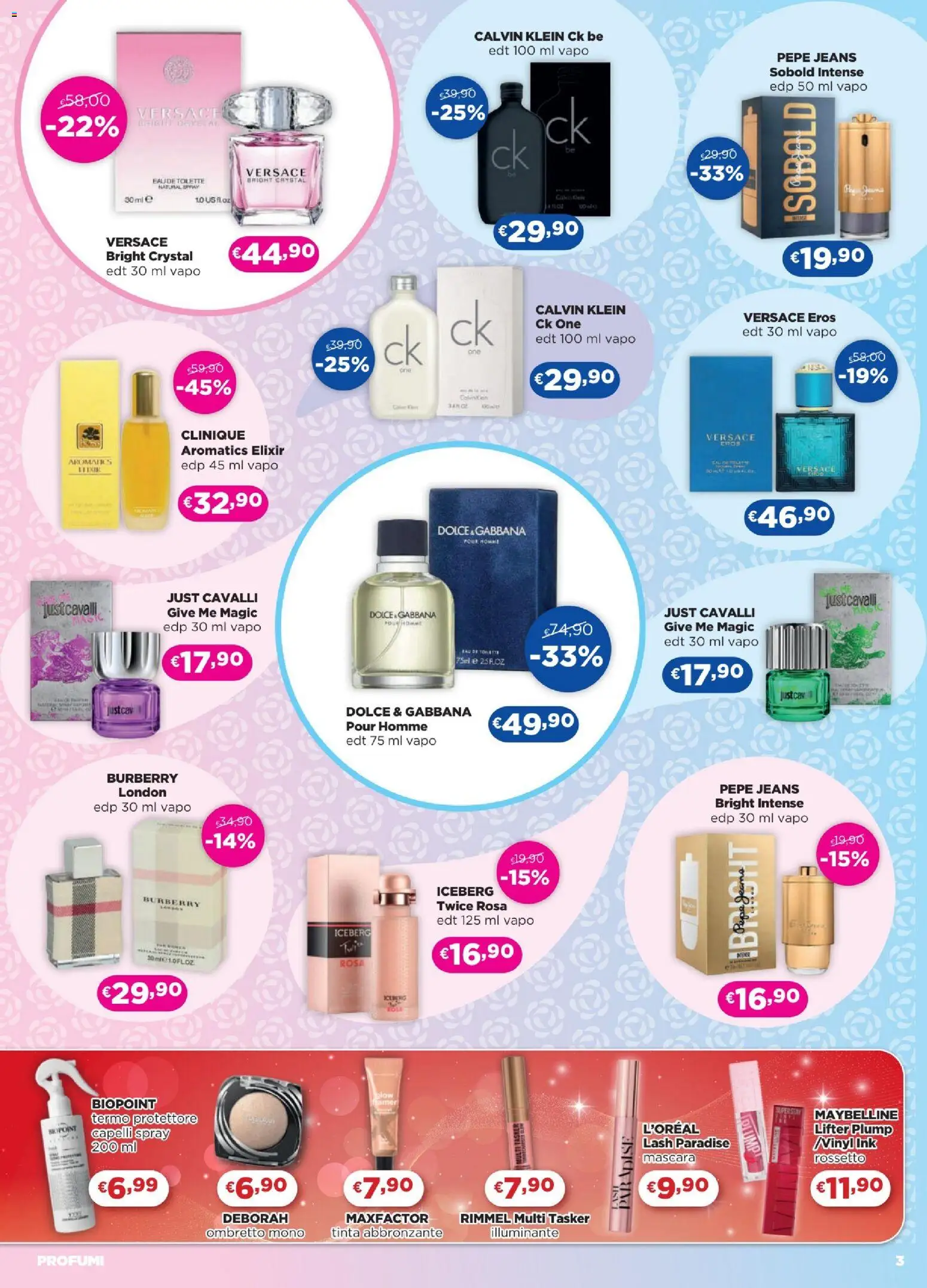 Volantino Acqua e Sapone del 17.12.2025 | Pagina: 3 | Prodotti: Illuminante, Ombretto, Pepe, Jeans