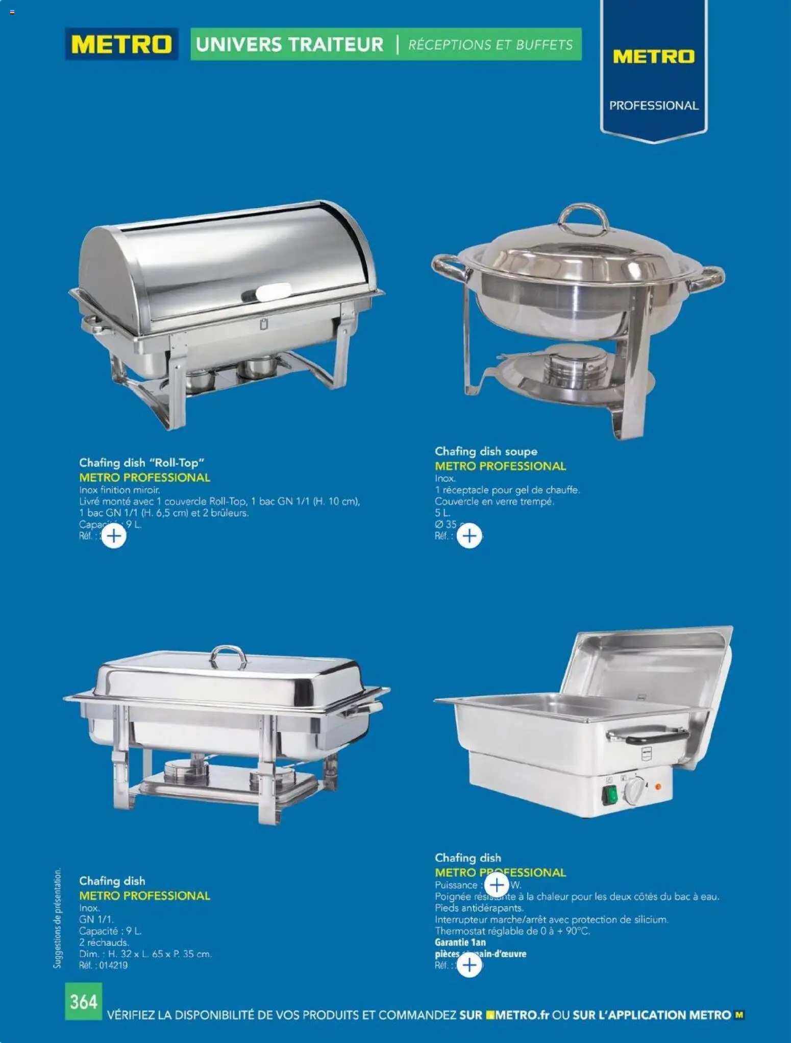 {H1} | Page: 364 | Produits: Soupe, Interrupteur, Livre