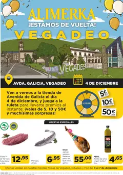 Vista previa Alimerka - Vegadeo, Ribadeo Foz  válido desde el 04.12.2025