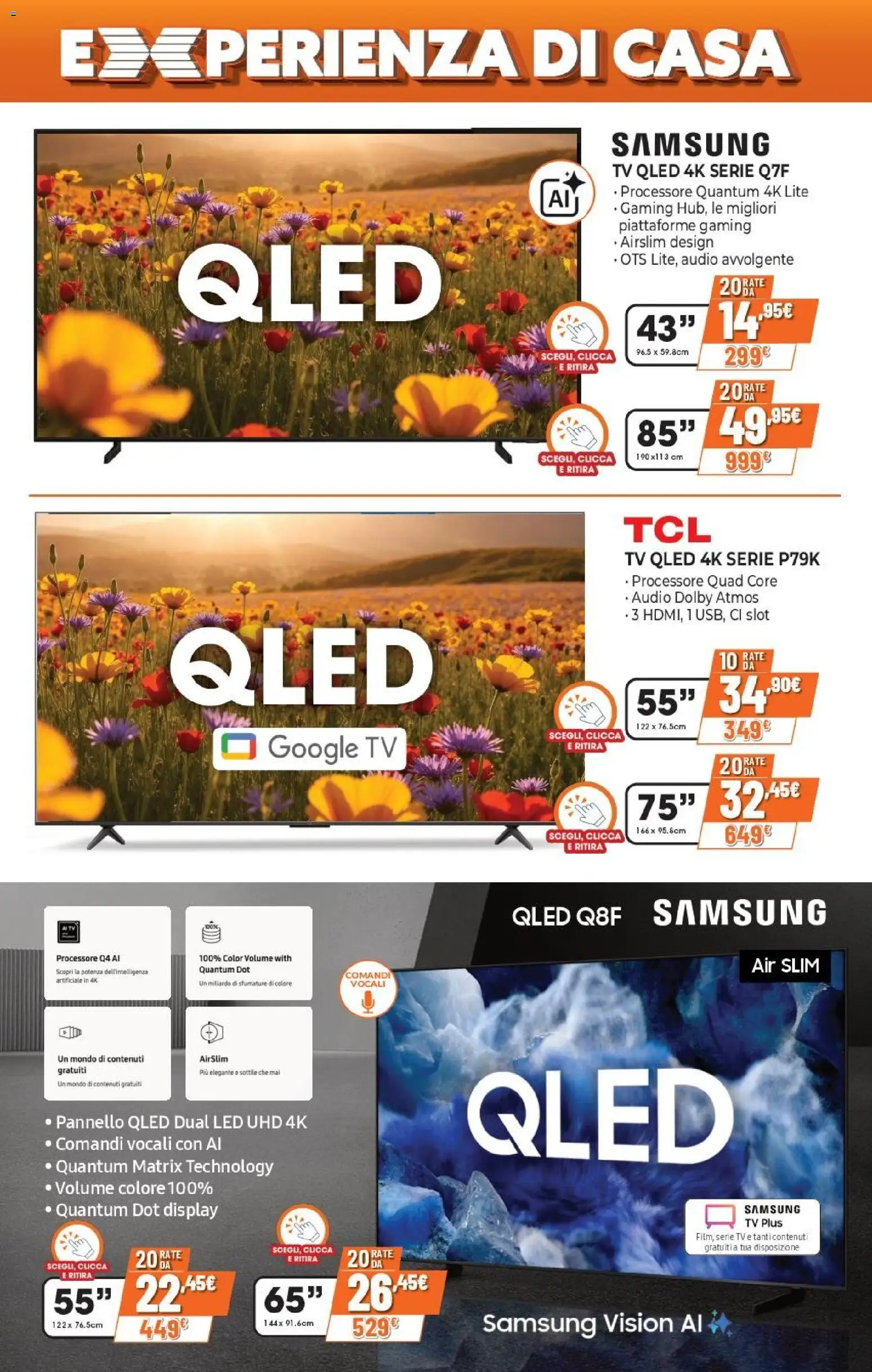 Volantino Expert del 09.04.2026 | Pagina: 12 | Prodotti: TV, Audio, Samsung