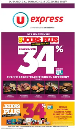 U Express - Prévisualisation de U Express catalogue valide à partir de 02.12.2025
