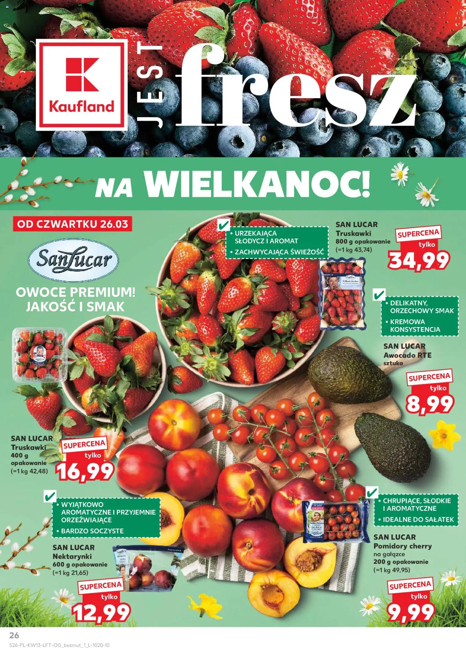 Odkryj najlepsze oferty! Gazetka Kaufland startuje 26.03.2026! | Polska