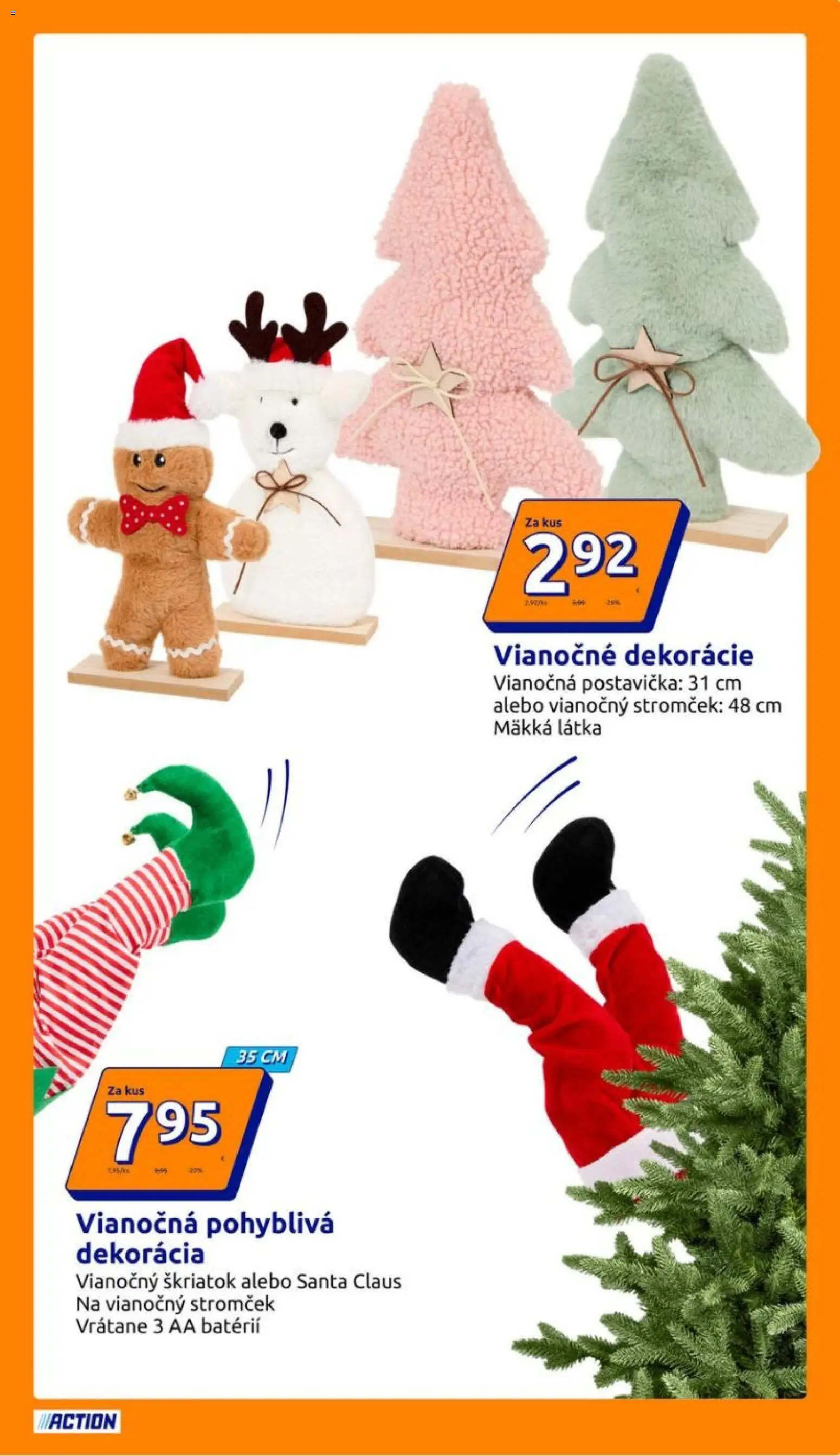 Nové Action akcie – leták je platný od 05.11.2025 | Strana: 9 | Produkty: Vianočný stromček