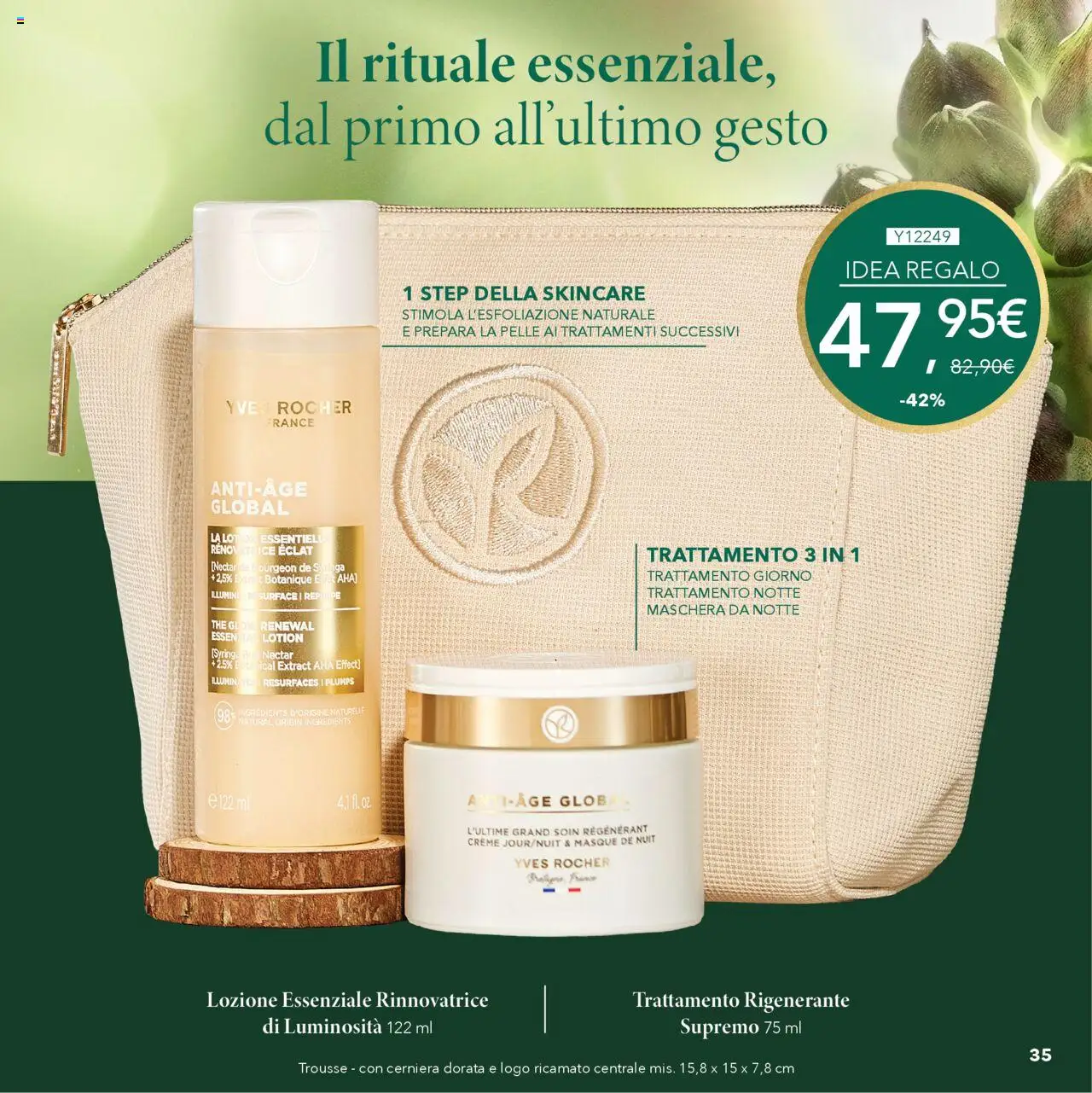 Volantino Yves Rocher del 17.10.2025 | Pagina: 35 | Prodotti: Maschera, The