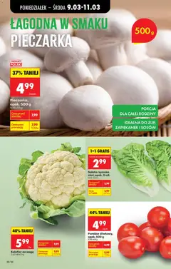 Pogląd oferty "Sałata rzymska mini, Sałata rzymska mini, opak. 2 szt." - ważna od 09.03.2026 | Strona: 24