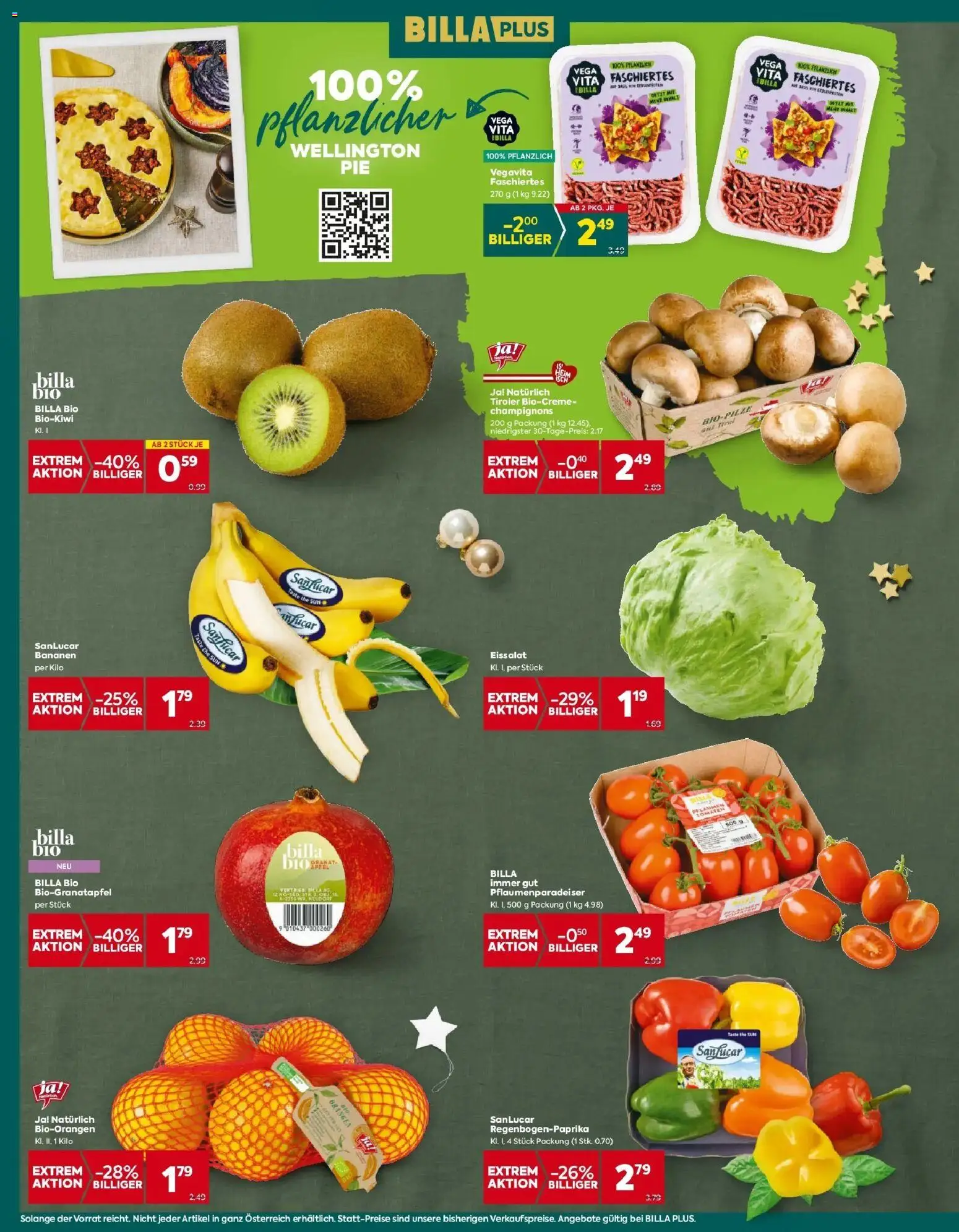 Billa Plus Flugblatt - Tirol gültig ab 11.12.2025 | Seite: 6 | Produkte: Tomaten, Bananen