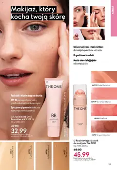 Oriflame Katalog 14 2025 od 01.10.2025 | Strona: 39 | Produkty: Makijaż, krem BB, Róż, Rozświetlacz