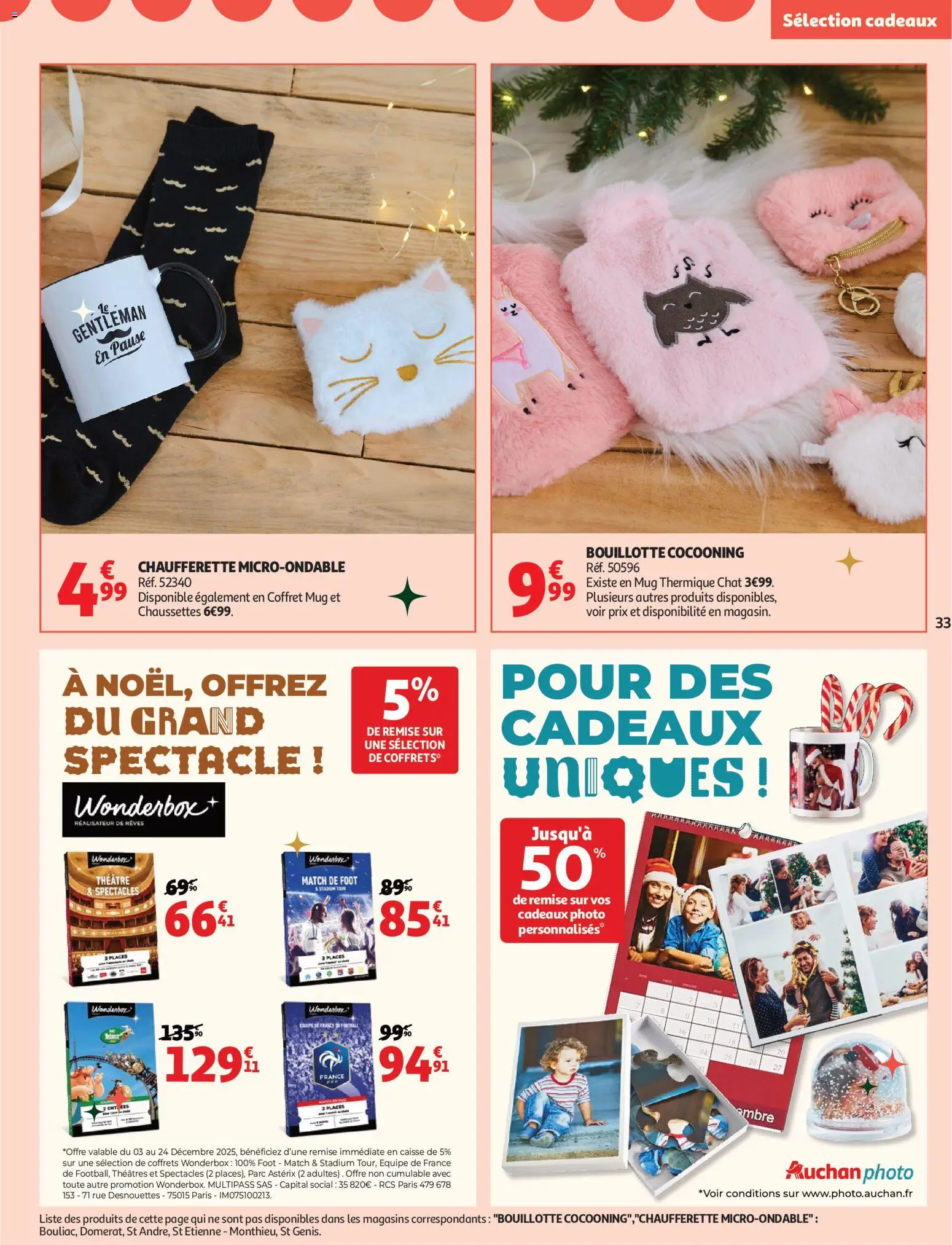 {H1} | Page: 33 | Produits: Chaufferette, Bouillotte