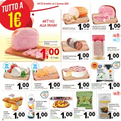 Anteprima del volantino Volantino Todis	 valido a partire dal 27.12.2025 | Pagina: 2 | Prodotti: Salame, Pollo, Latte, Mortadella