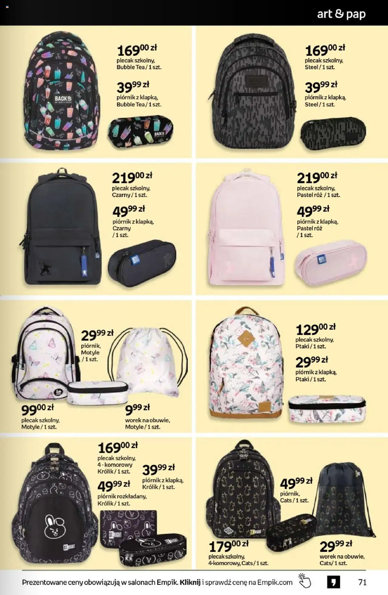 Empik promocje od 13.08.2025 | Strona: 71 | Produkty: Plecak, Róż