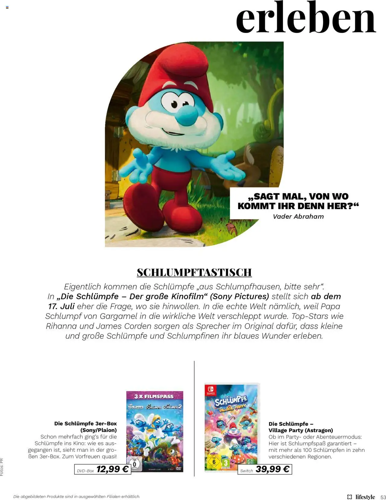 Müller  Lifestyle - gültig ab dem 11.07.2025 | Seite: 53 | Produkte: Sony
