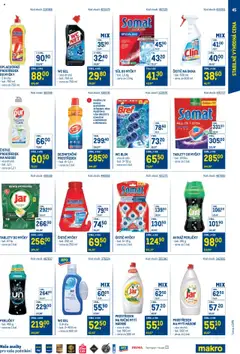 Makro leták - Stabilně výhodná cena - maloobchod od 30.07.2025 | Strana: 45 | Produkty: Tablety do myčky, Clin, Nádobí, Blok