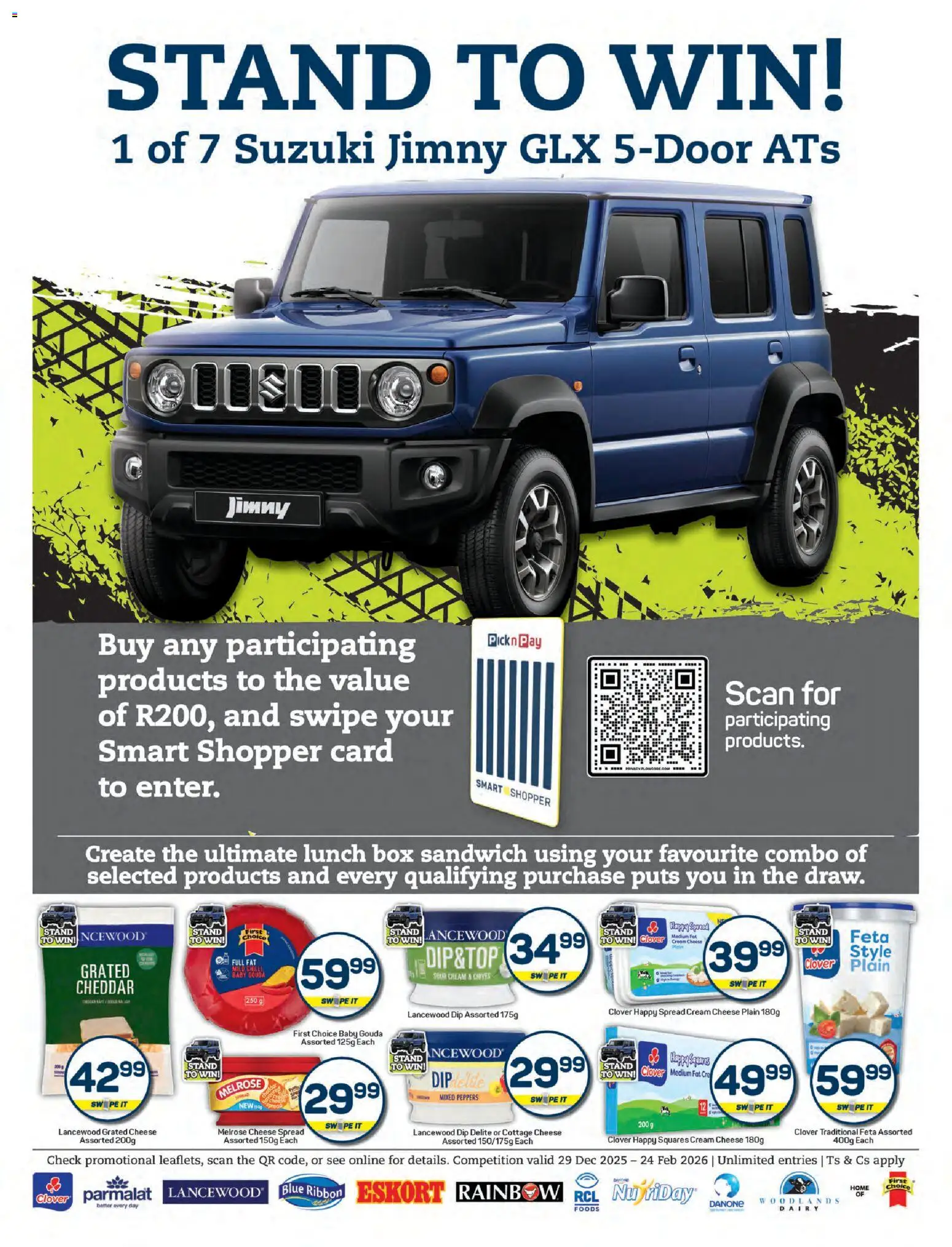 New Pick n Pay catalogue – valid from 19.01.2026 | Page: 6 | Products: Cheese, Sour cream, Cream, Cottage cheese