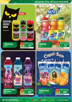 Náhled letáku Tamda Foods leták od 10.12.2025 | Strana: 15 | Produkty: Nestea, Apple, Capri Sun, Energy drink