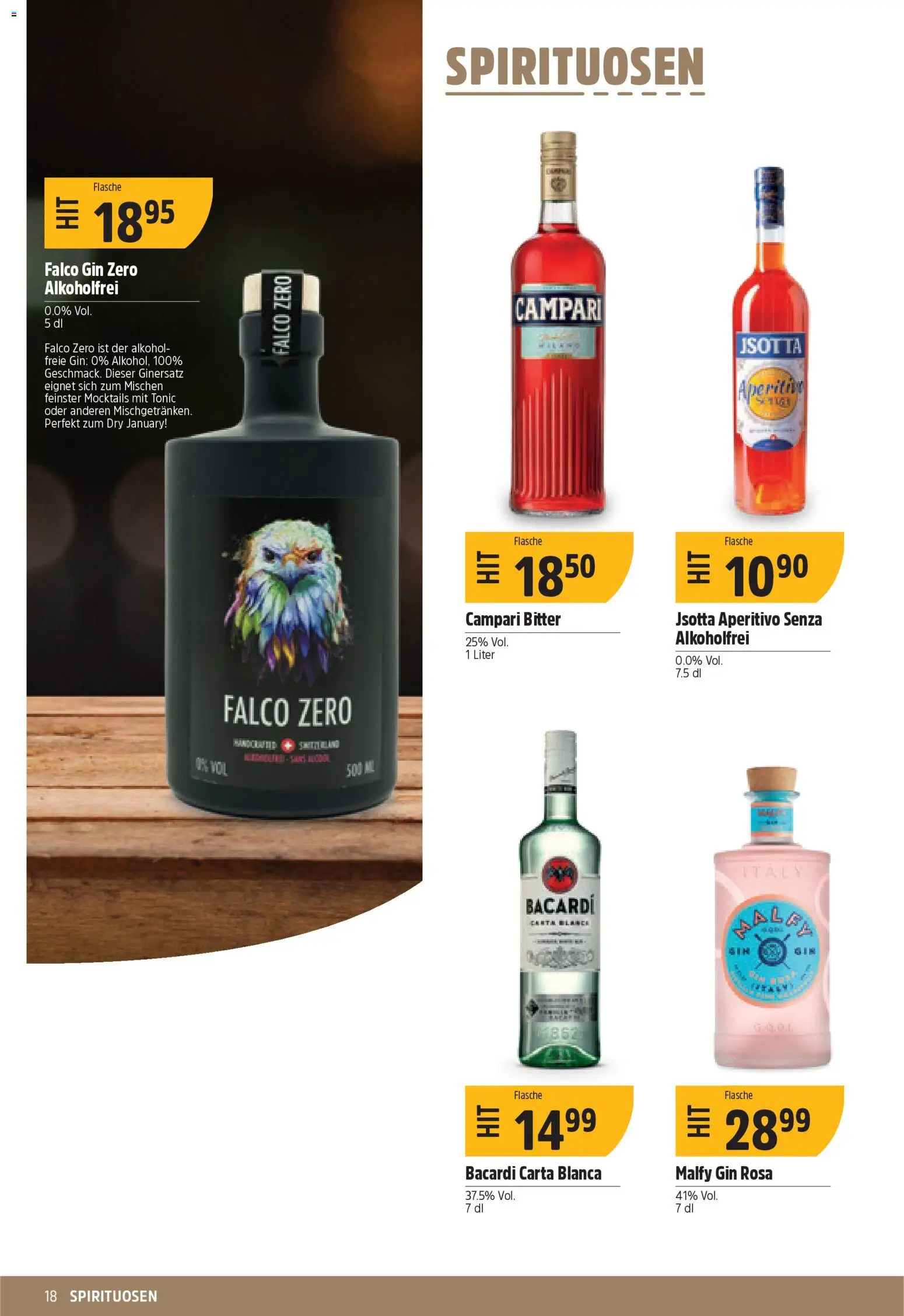 TopCC Aktionen – gültig ab 05.01.2026 | Seite: 18 | Produkte: Gin