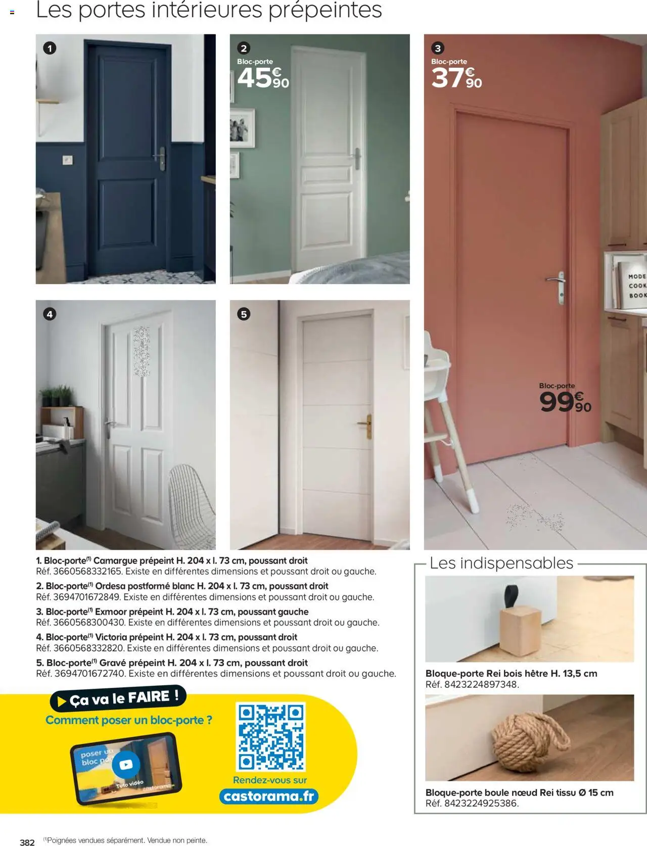 {H1} | Page: 382 | Produits: Vidéo, Portes