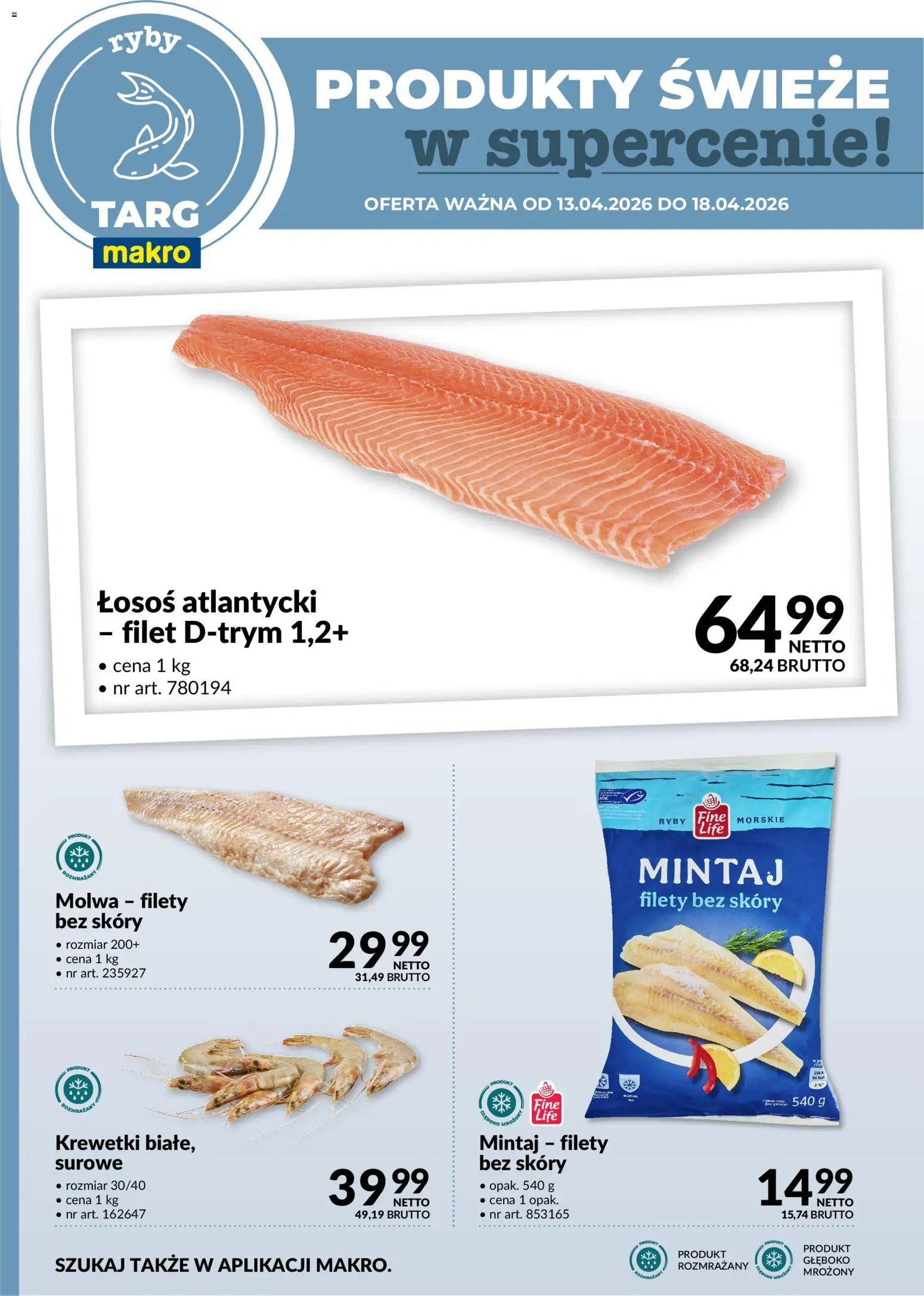 Makro gazetka - Produkty świeże w supercenie od 13.04.2026 | Strona: 4