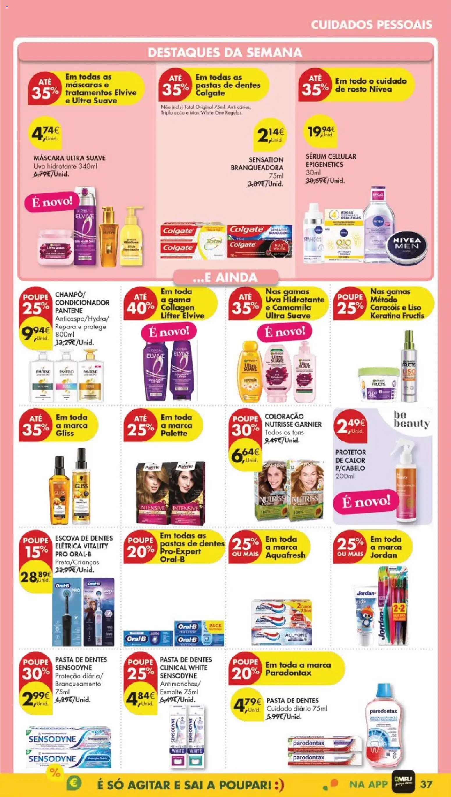 Pingo Doce folheto │ válido de 17.02.2026 | Página: 45 | Produtos: Escova de dentes elétrica, Condicionador, Pasta de dentes, Escova de dentes