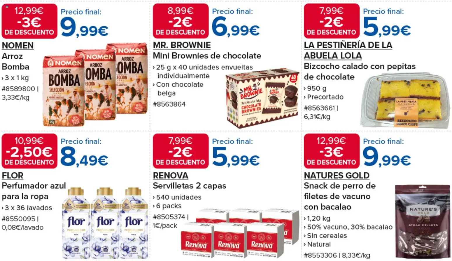 Costco catálogo │ válido desde el 29.01.2026 | Página: 3 | Productos: Arroz, Cereales, Bizcocho, Ropa