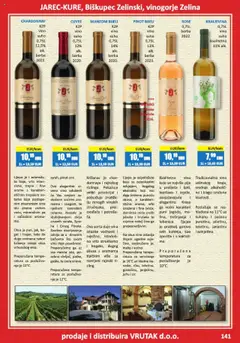 Vrutak - Vinski Katalog - Pregled kataloga iz trgovine Vrutak, vrijedi od 01.11.2024 | Stranica: 141