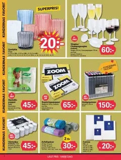 Dollar Store reklamblad aktuell från 08.09.2025 | Sida: 4 | Produkter: Avfallspåsar, Hushållspapper, Värmeljus, Kopieringspapper