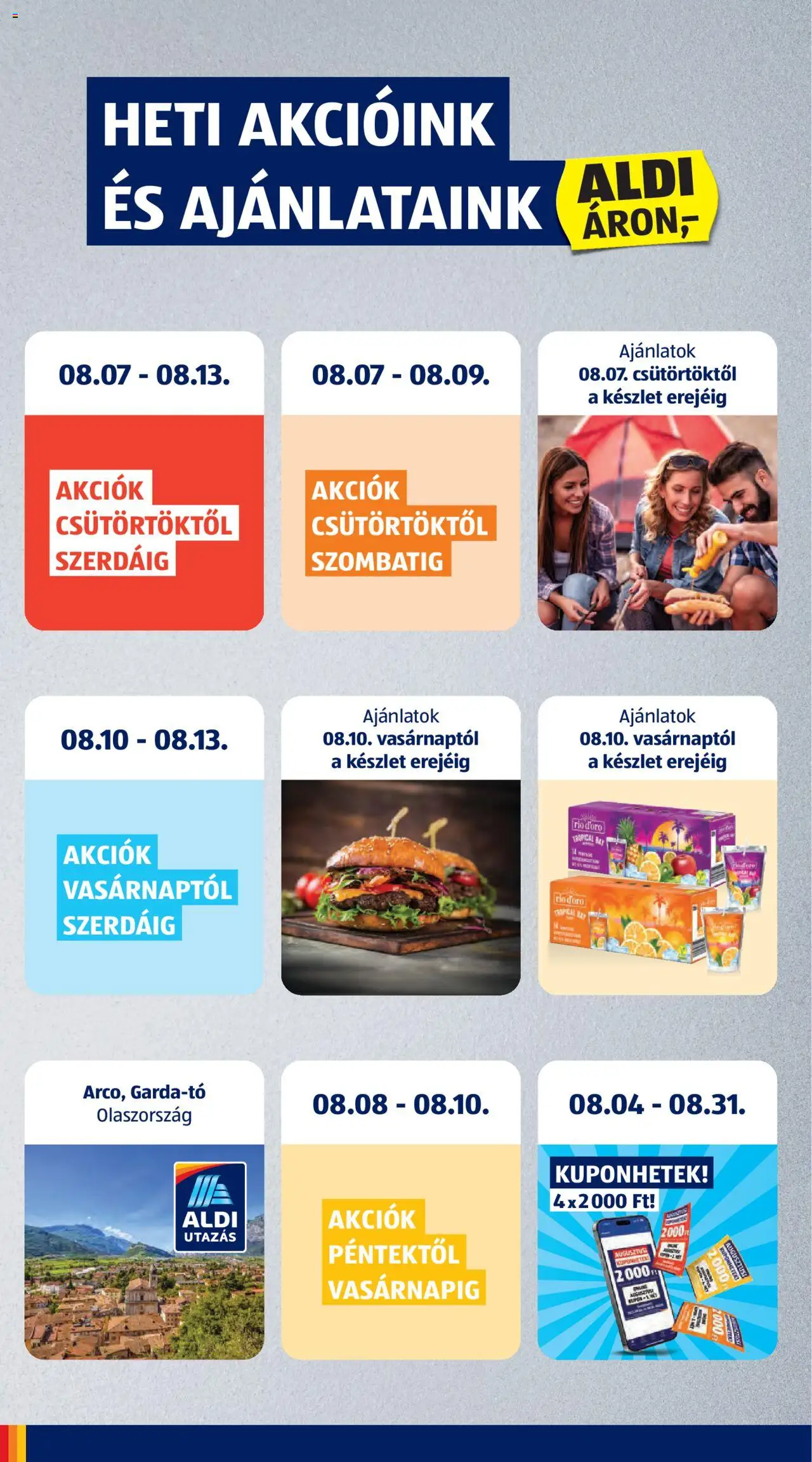 Aldi akciós ujság - amely érvényes a következő dátumtól: 07.08.2025 | Oldal: 2