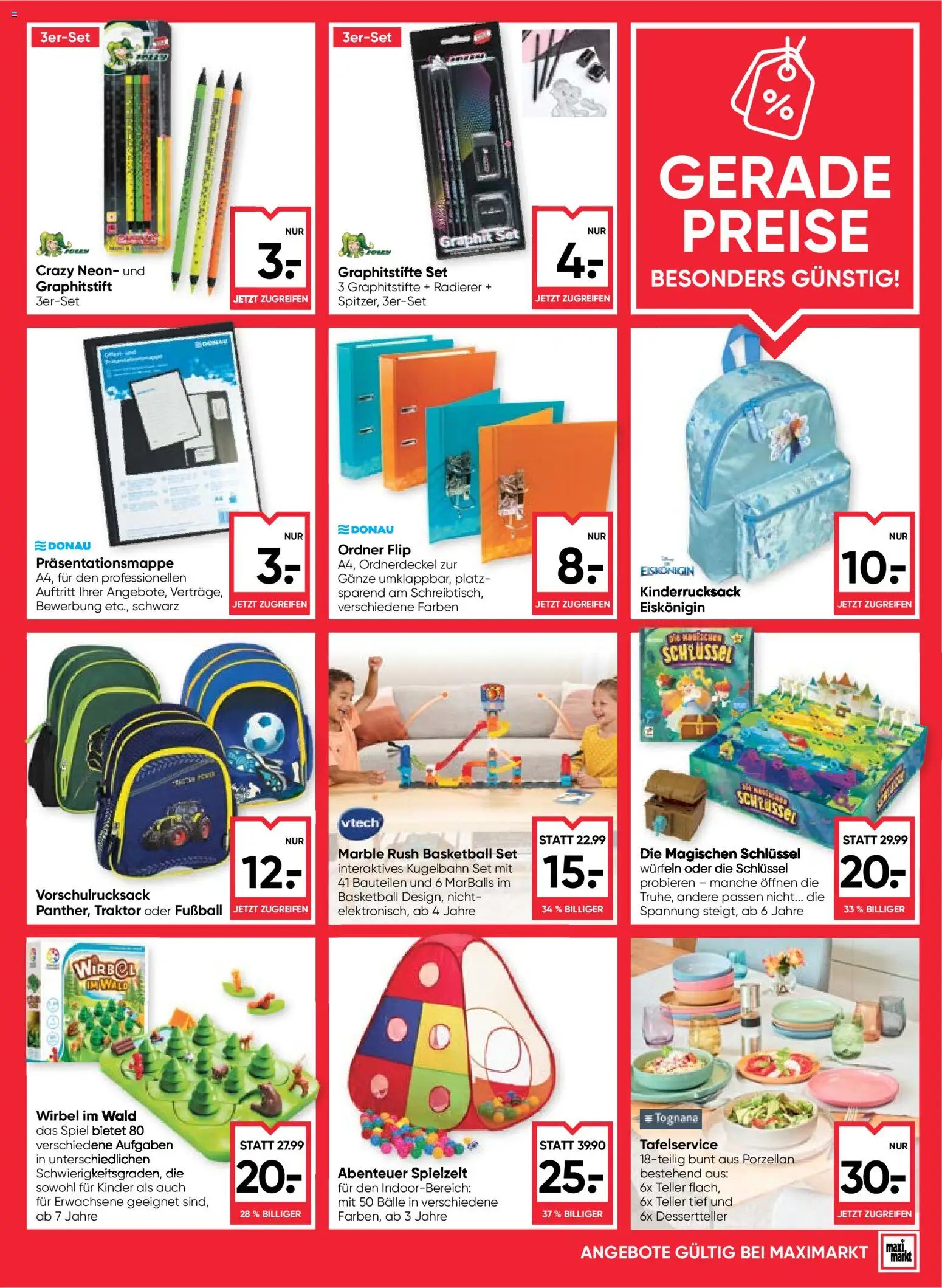 Maximarkt Flugblatt gültig ab 08.01.2026 | Seite: 21 | Produkte: Spiel