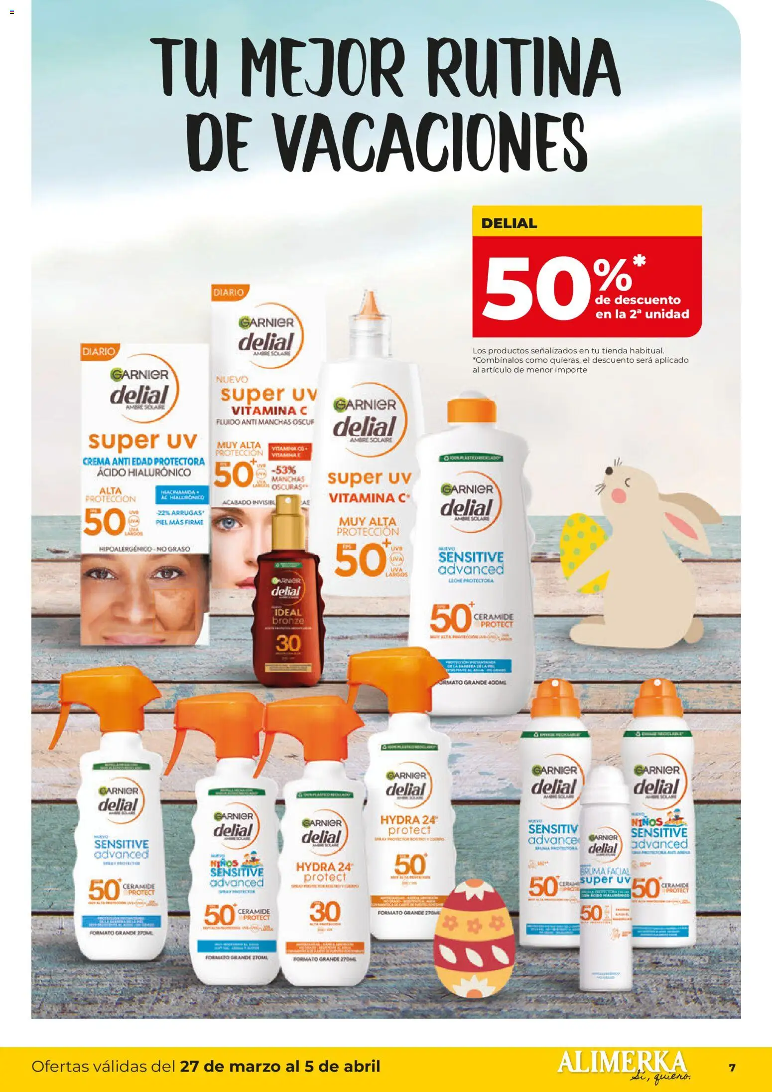 Alimerka Semana Santa  │ válido desde el 27.03.2026 | Página: 7 | Productos: Crema