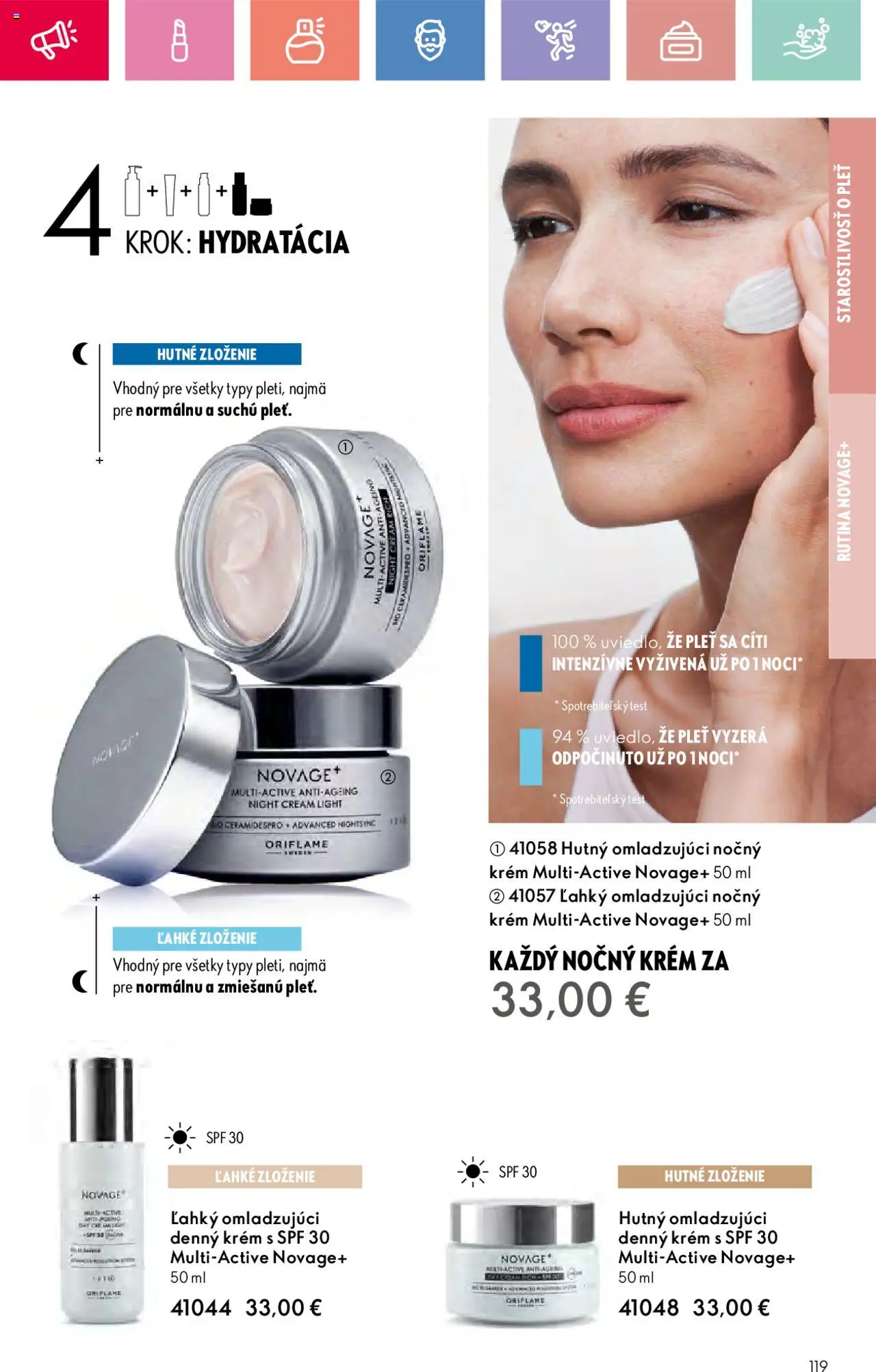 Katalóg Oriflame 10 2025 │ platný od 06.07.2025 | Strana: 119 | Produkty: Krém