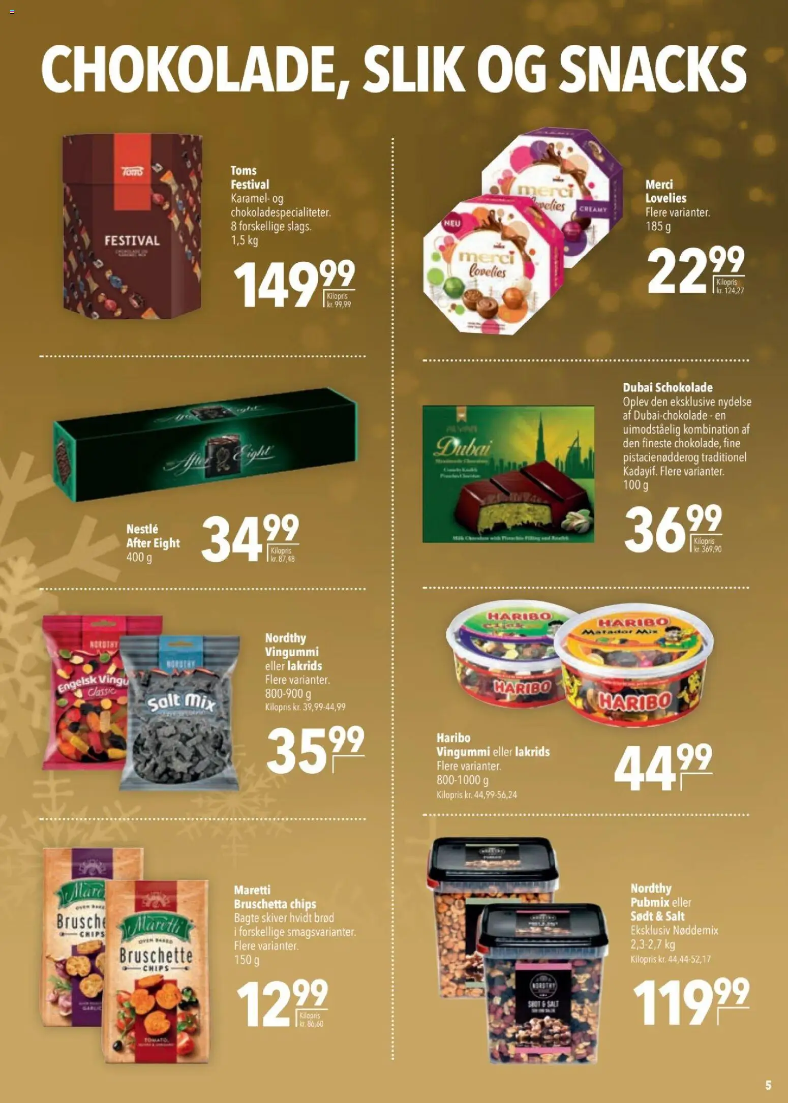 CITTI tilbudsavis – gyldig fra 17.12.2025 | Side: 5 | Produkter: Brød, Slik, Chips, Salt